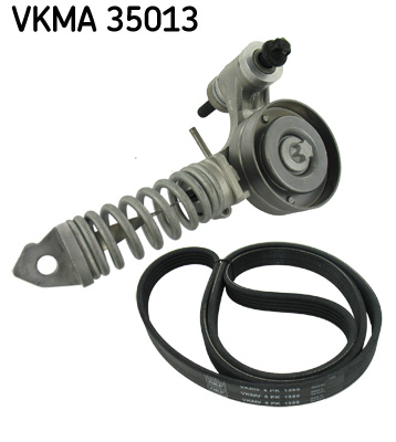 SKF VKMA 35013 Hosszbordásszíj+ görgő, szíjkészlet